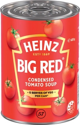 Heinz Big Red Condensed Tomato Soup 420g Selected Varieties