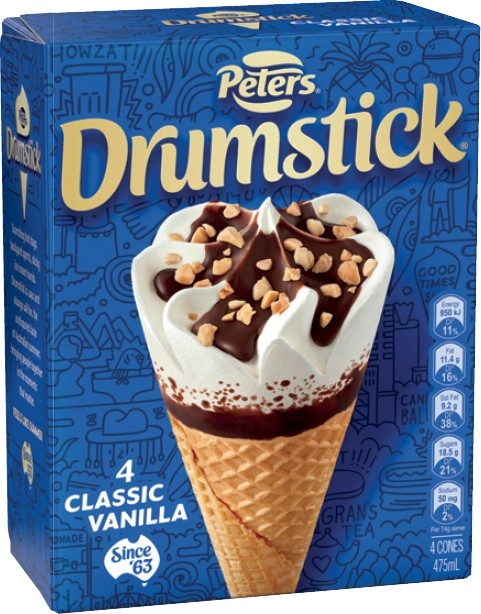 Peters Drumstick 4-6 Pack Selected Varieties