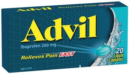Advil Fast Pain Relief Liquid Capsules 20 Pack*