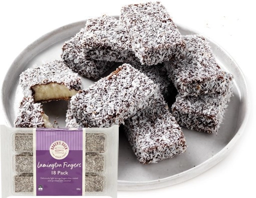 Baker’s Oven Lamington Fingers 350g