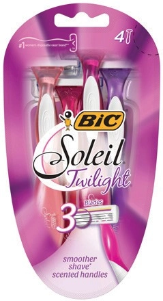 BIC Soleil Twilight Womens Disposable Razors 4 Pack