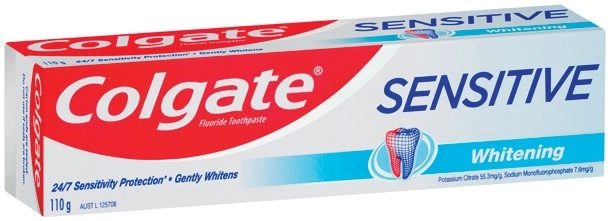 Colgate Sensitive Toothpaste 110g Selected Varieties*