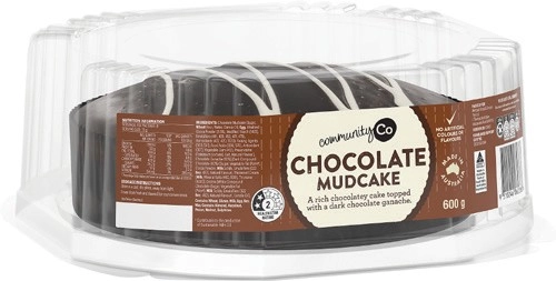 Community Co Mud Cake 600g Selected Varieties