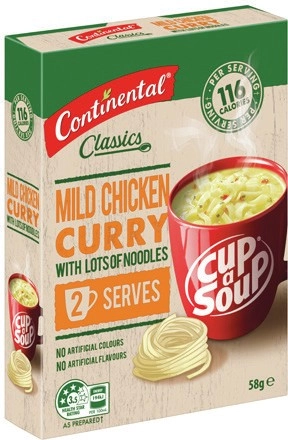 Continental Cup A Soup 2 Serve Selected Varieties