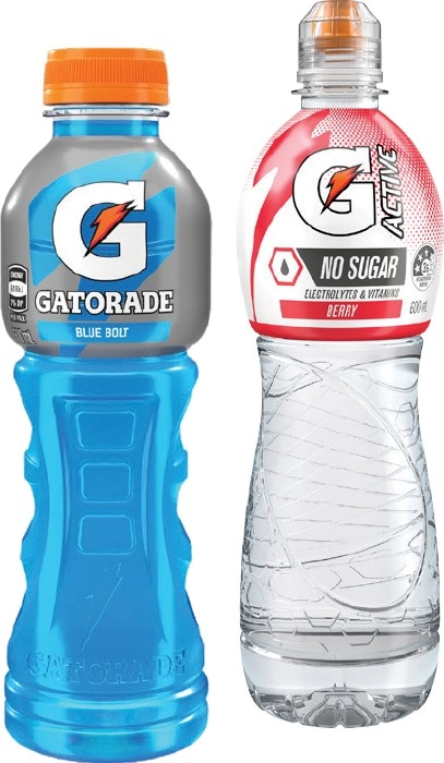 Gatorade or Gatorade G Active 600mL Selected Varieties