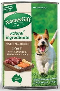 Nature's Gift Wet Dog Food 700g Selected Varieties