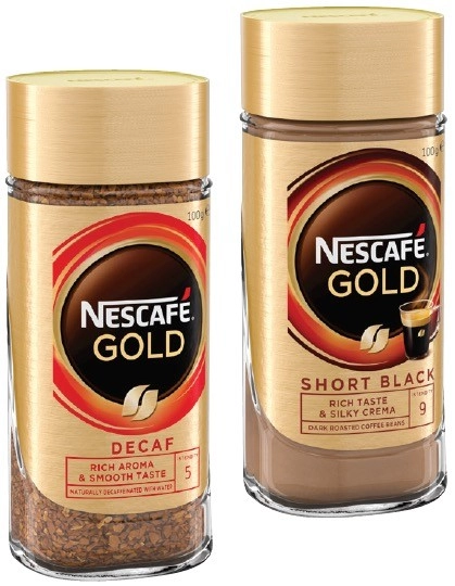 Nescafé Gold Instant Coffee 100g Selected Varieties