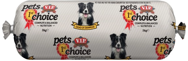 Pets First Choice Dog Roll 3kg