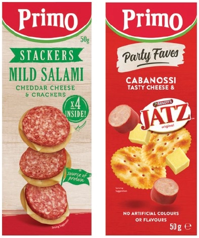 Primo Stackers or Trios 45‑57g Selected Varieties