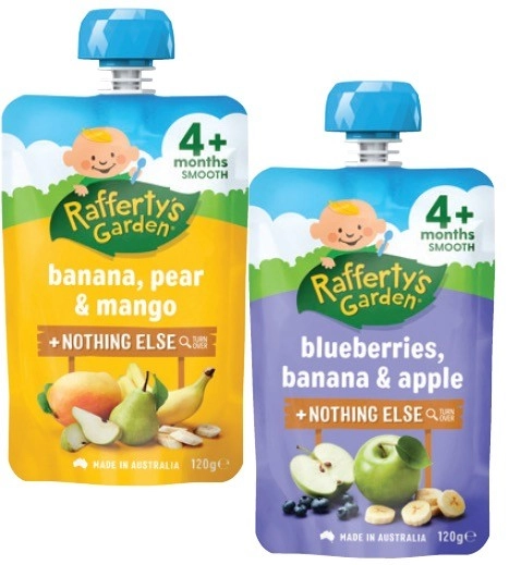 Rafferty's Garden Baby Food 120g Selected Varieties