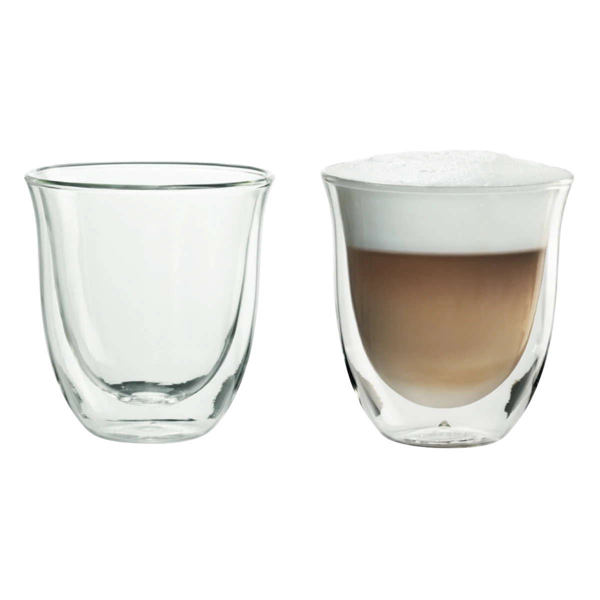 DeLonghi Cappuccino Thermo Glasses 2 Pack