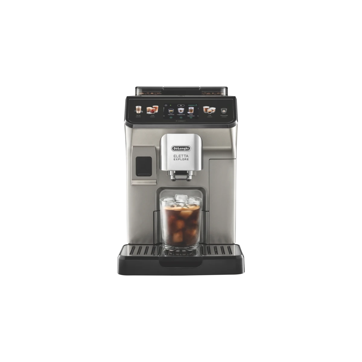 DeLonghi Eletta Explore Wifi Connect Titan Coffee Machine