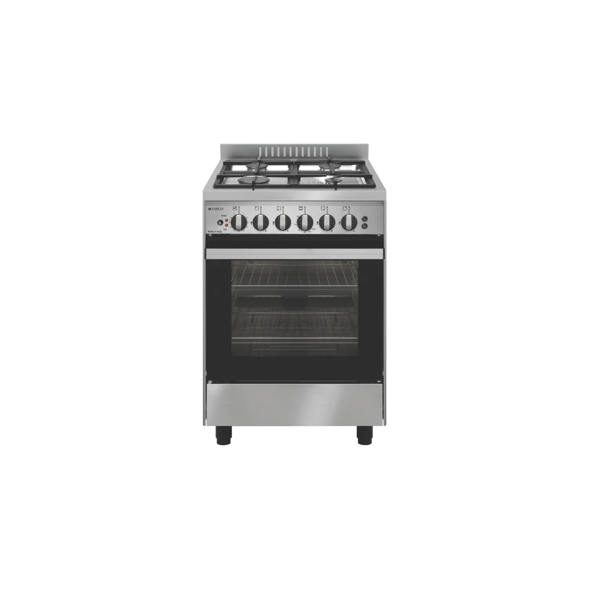 Emilia 53cm Stainless Steel Gas Cooker