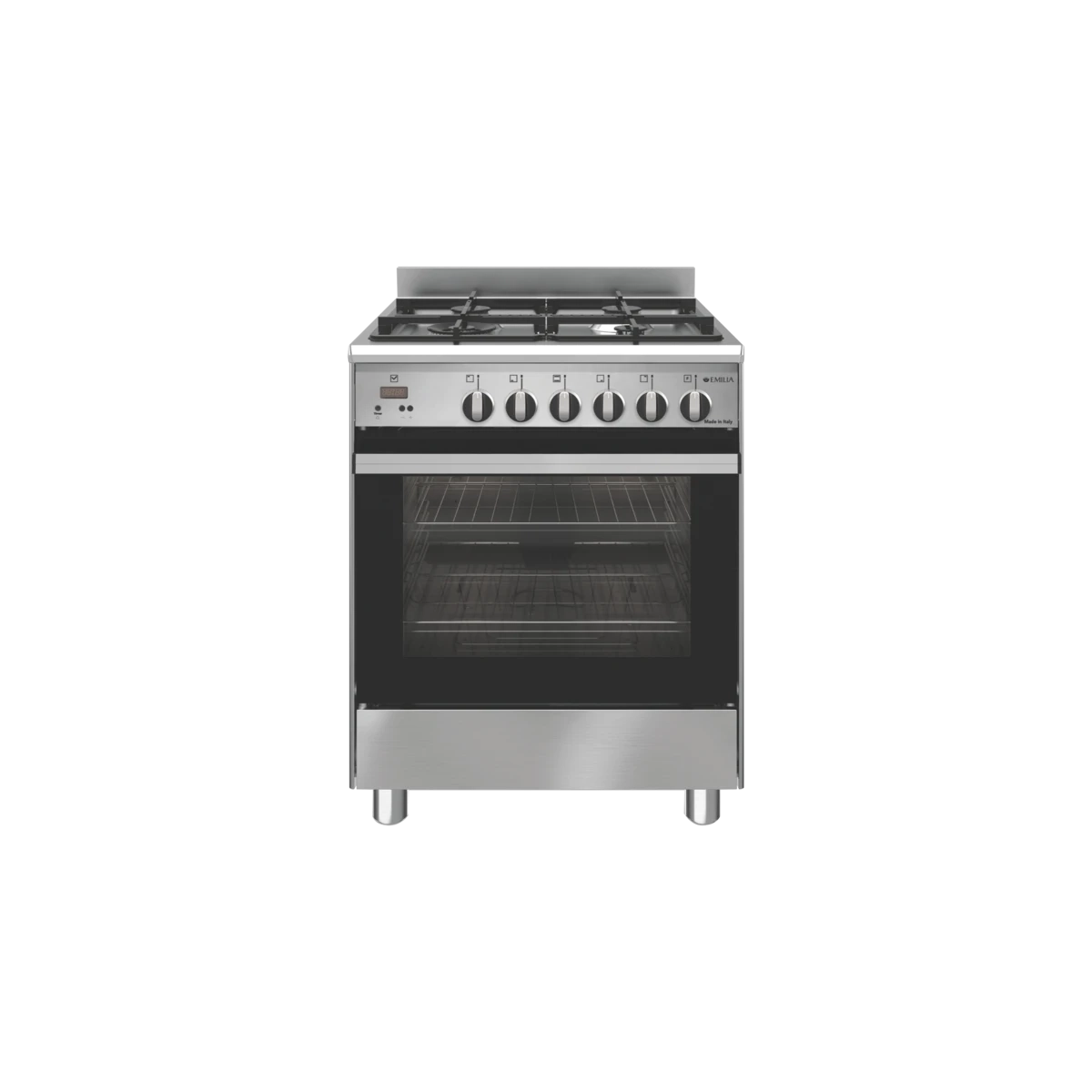 Emilia 60cm Stainless Steel Gas Upright Cooker