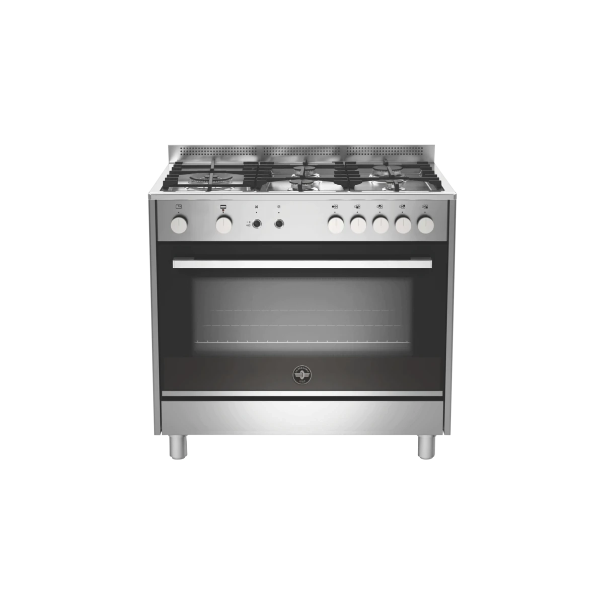 La Germania Futura 90cm Gas Upright Cooker Stainless Steel