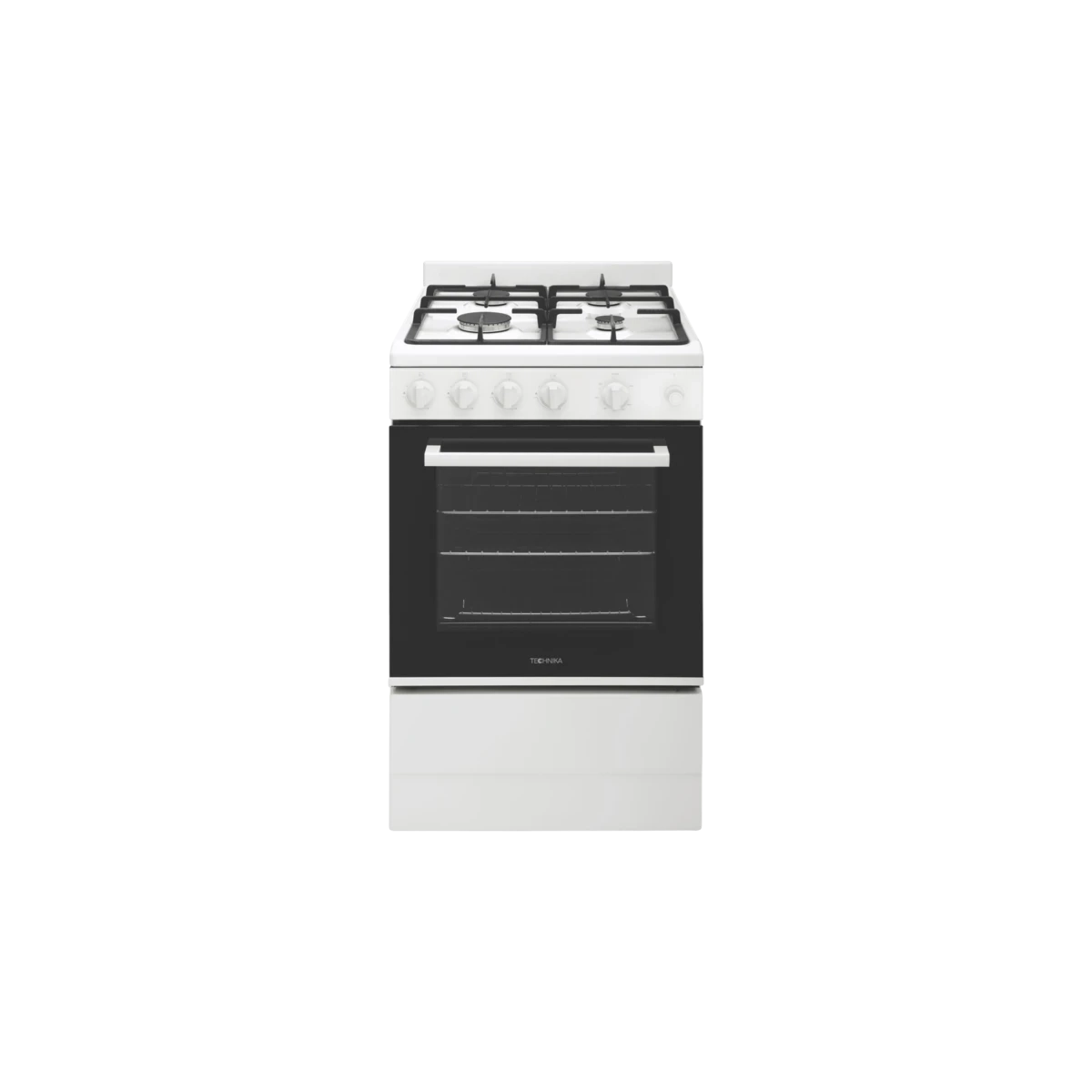 Technika 54cm Gas Upright Cooker White