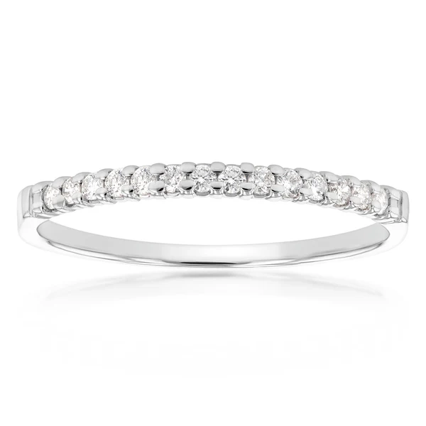 18ct White Gold 'Eden' Ring With 0.15 Carats Of Diamonds – Shiels Jewellers