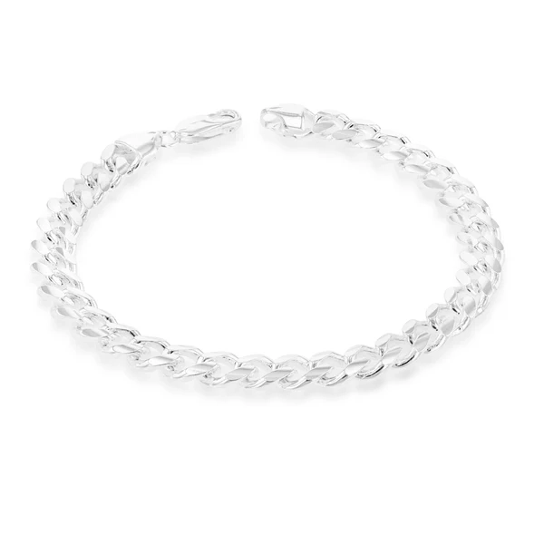 21cm Sterling Silver Curb Bracelet – Shiels Jewellers