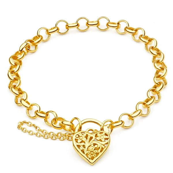 9ct Alluring Yellow Gold Copper Filled Belcher Bracelet – Shiels Jewellers