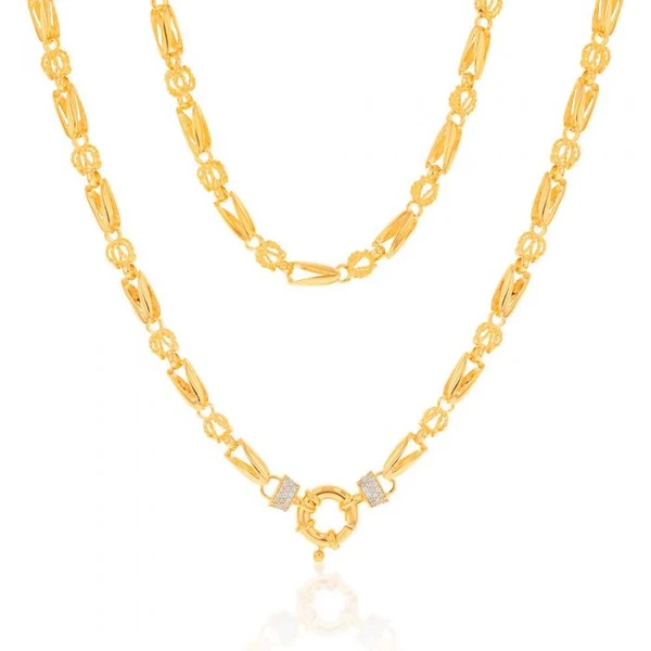 9ct Yellow Gold Alluring Fancy Chain – Shiels Jewellers