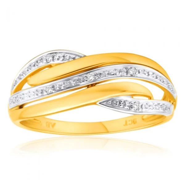 9ct Yellow Gold "Darla" Diamond Ring – Shiels Jewellers