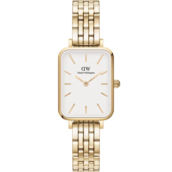 Daniel Wellington DW00100622 Quadro Link Gold Tone Womens Watch – Shiels Jewellers