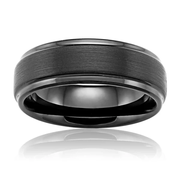 Forte Tungsten 8mm Ring – Shiels Jewellers