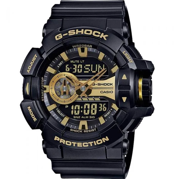 G-Shock GA-400GB-1A9 Black and Gold Watch – Shiels Jewellers