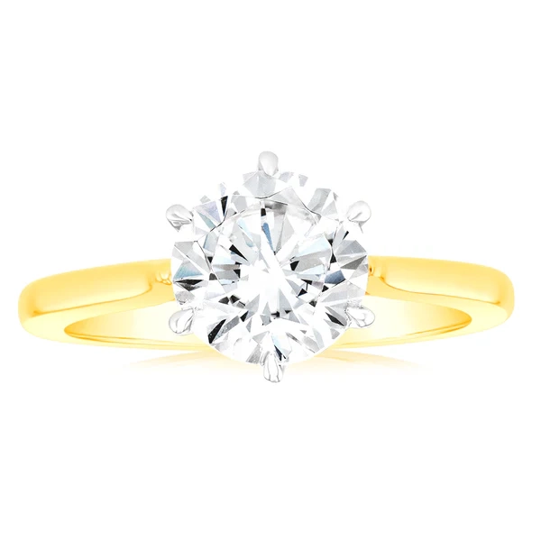 Luminesce Lab Grown 2 Carat Certified Diamond Solitaire Engagement Rin – Shiels Jewellers