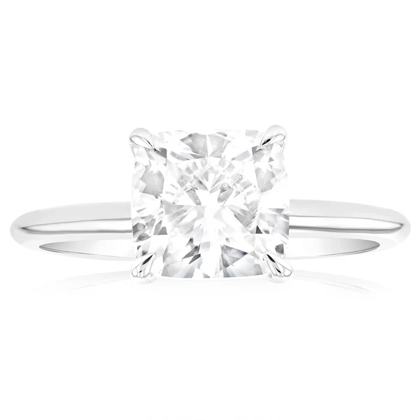 Luminesce Lab Grown Certified 2 Carat Diamond Cushion Cut Engagement R – Shiels Jewellers