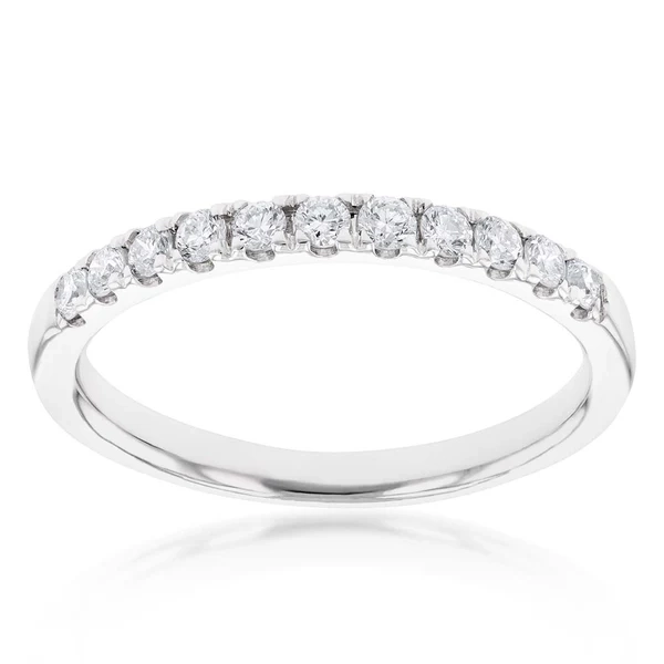 Luminesce Lab Grown Diamond 1/3 Carat Eternity Ring in 9ct White Gold – Shiels Jewellers