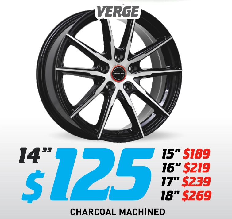 14" WHEEL - AUSCAR VERGE