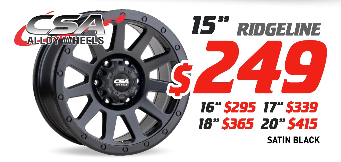 15" WHEEL - CSA RIDGELINE