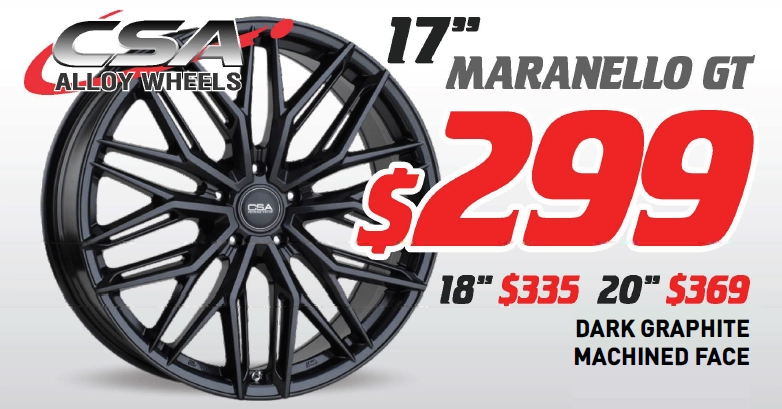 17" WHEEL - CSA MARANELLO GT