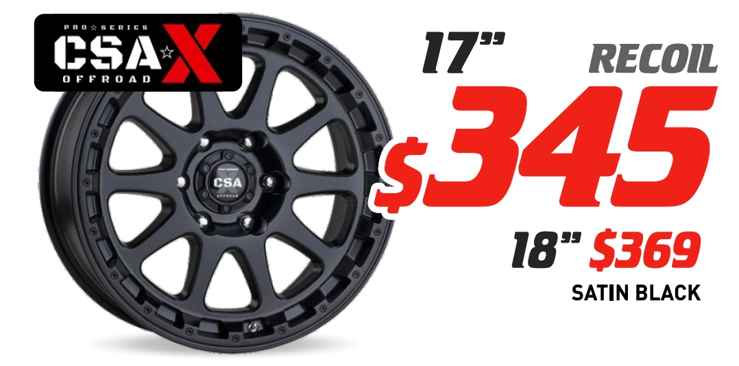 17" WHEEL - CSA-X RECOIL