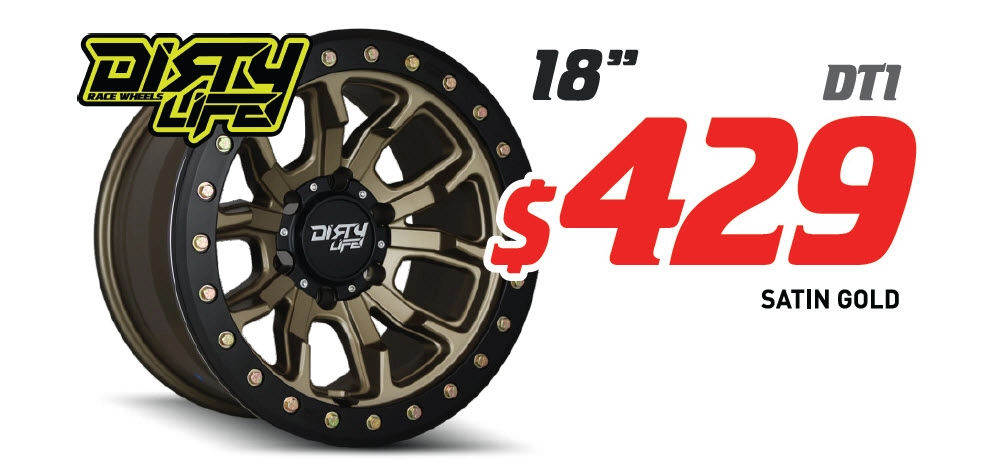 18" WHEEL - DIRTY LIFE DT1