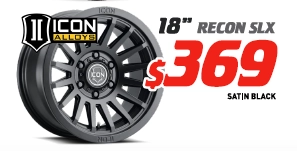 18" WHEEL - ICON RECON SLX