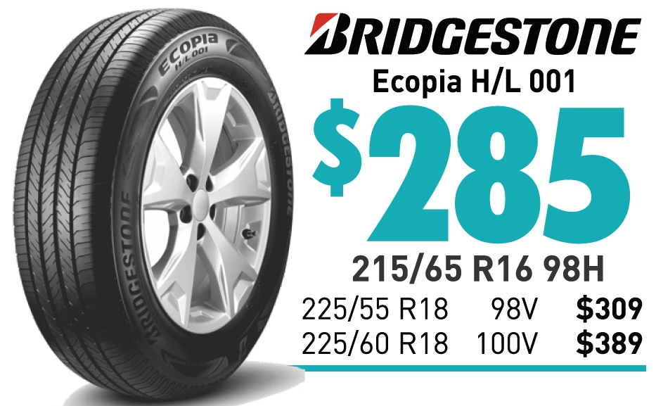 TYRE - BRIDGESTONE ECOPIA H/L 001