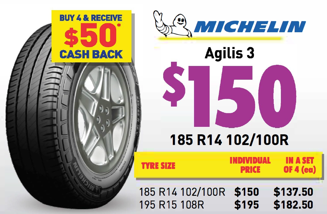 TYRE - MICHELIN AGILIS 3