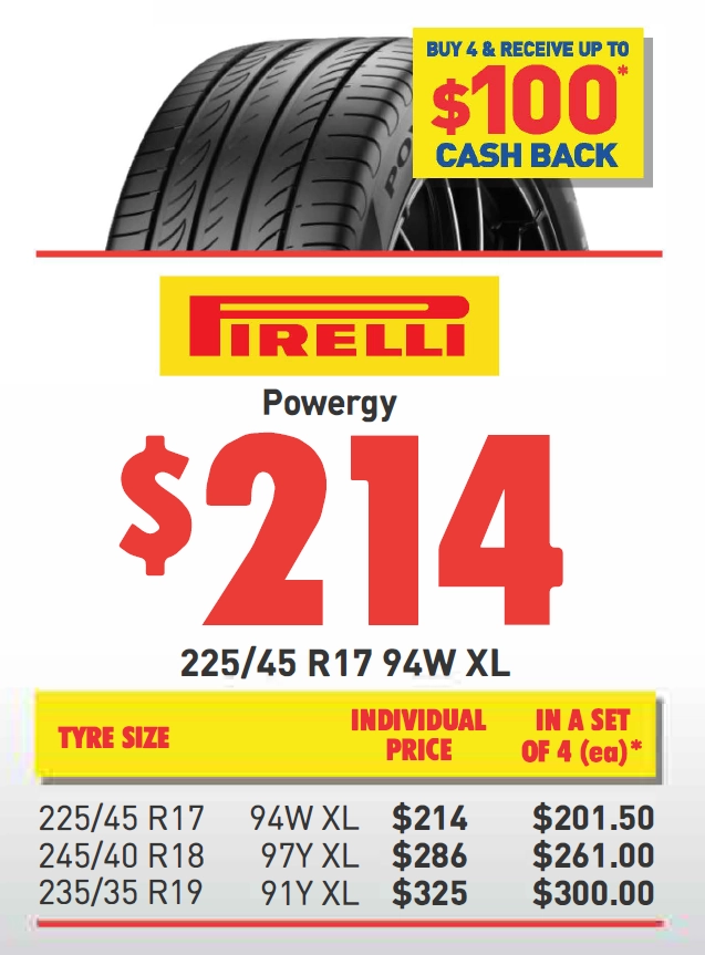 TYRE - PIRELLI POWERGY