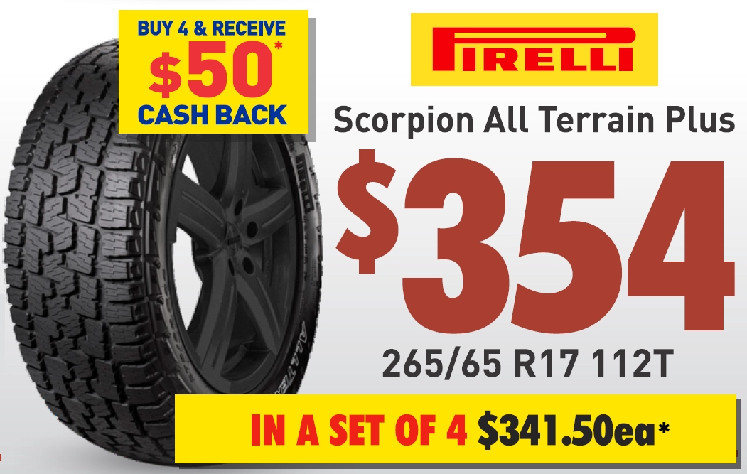 TYRE - PIRELLI SCORPION ALL TERRAIN PLUS