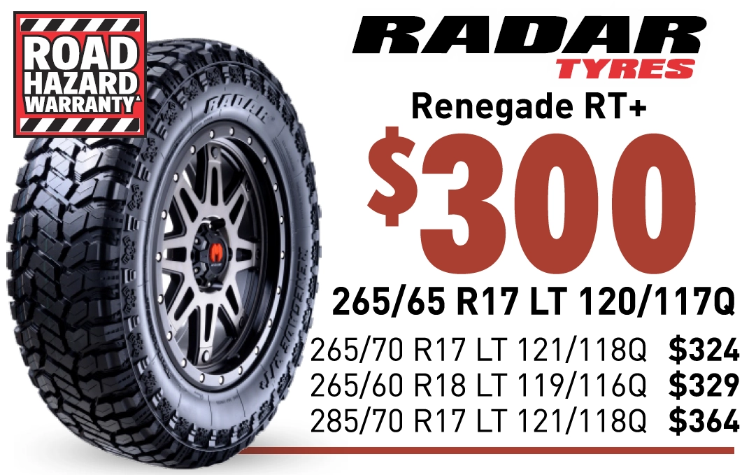 TYRE - RADAR RENEGADE RT+