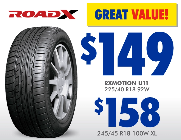 TYRE - ROADX RXMOTION U11