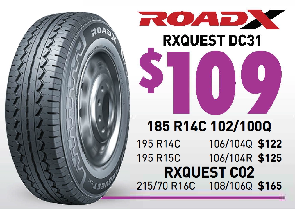 TYRE - ROADX RXQUEST C02