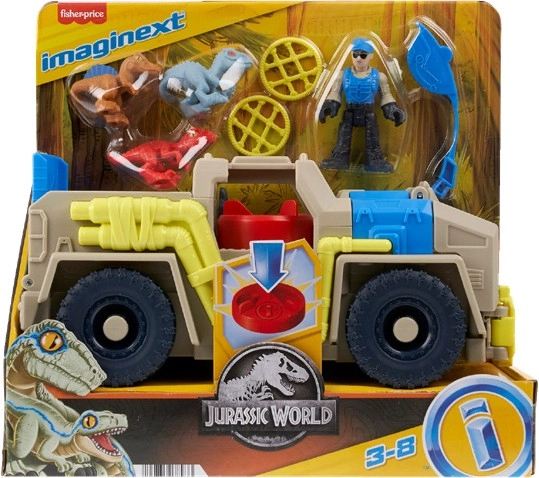 Fisher Price Imaginext Jurassic World Tracker Vehicle