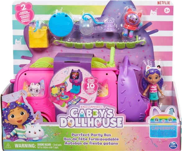 Gabby’s Dollhouse Sprinkle Party Bus