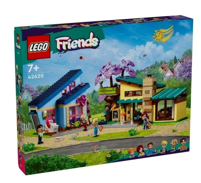 LEGO® Friends Olly and Paisley’s Family Houses 42620