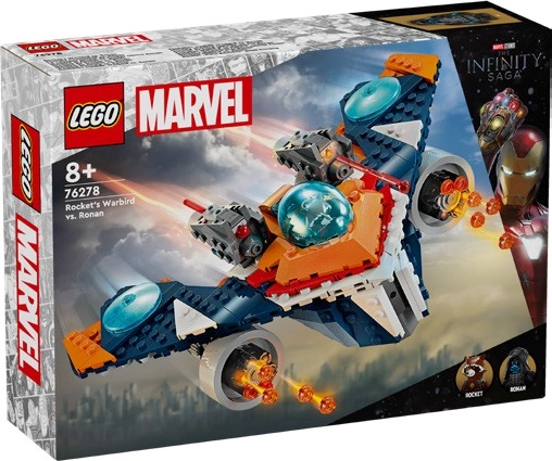 LEGO® Marvel Rocket’s Warbird vs. Ronan 76278