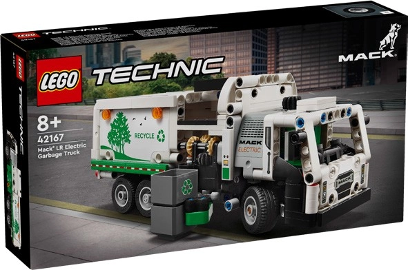 LEGO® Technic Mack® LR Electric Garbage Truck 42167