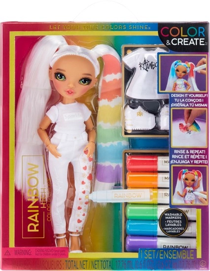 Rainbow High Assorted Colour & Create Fashion Dolls